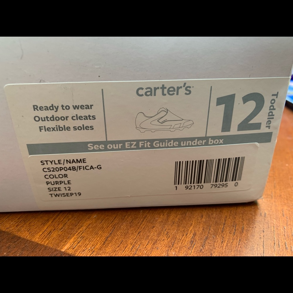 Toddler soccer cleats